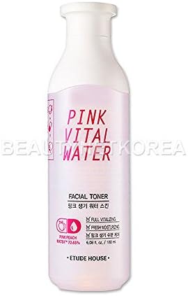 [ETUDE HOUSE] Pink Vital Water Facial Toner 180ml / Moisture toner for skin