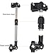 LSHCX Stretchable Baby Pram Stroller Chair Umbrella Bar Holder Mount Stand, Bicycle Umbrella Holder Clip Clamp