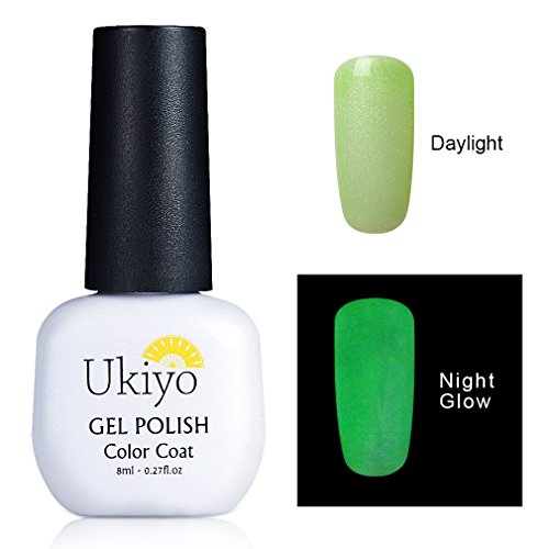 Ukiyo Night Glow Gel Nail Polish Effect UV LED Soak Off UV LED 8ml/0.27fl.oz Dramatic Manicure Decor Kit Nail Art 6720 Ukiyo Night Glow Gel Nail Polish Effect UV LED Soak Off UV LED 8ml/0.27fl.oz Dramatic Manicure Decor Kit Nail Art 6720