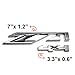 Xotic Tech 2x Chrome Z71 4x4 Emblem Badge For GMC Chevy Silverado Sierra Tahoe Suburban etc