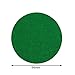 Kasteco 6 Pack Self Adhesive Air Hockey Mallet Felt Pads, Green, 94mm