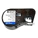 Brady M-131-498 Vinyl Cloth B-498 Black on White Label Maker Cartridge, 1/2