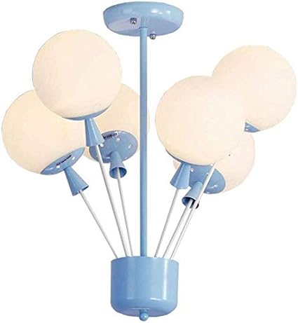 modern balloon glass chandelier