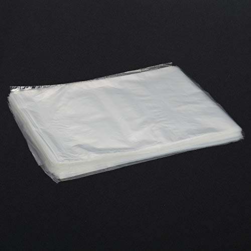 JMU Dental Chair Headrest Cover, Disposable Clear Plastic Sleeve Protector, Regular 10" x 11", Box of 250