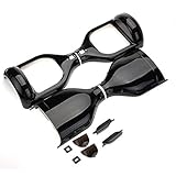 SHINEFUTURE Outer Shell Cover Replacement for 6.5'' Two Wheel Electric Self Balancing Scooter DIY (Black)