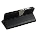 Blu Vivo 5 V0050UU Case,Mama Mouth [Stand View] Flip Premium PU Leather [Wallet Case] with Built-in Stand Credit Card/Cash Slots and Pocket Cover for Blu vivo 5 V0050UU Smartphone,Black