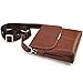 Man Brown Shoulder Bag Handbag Laptop Bags Composite Leather Casual Bag