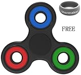 Mermaker Best FIDGET Spinner Toy for relieving ADHD, Anxiety, Boredom EDC Tri-Spinner Fidget Toy Smooth Surface Finish Ultra Durable