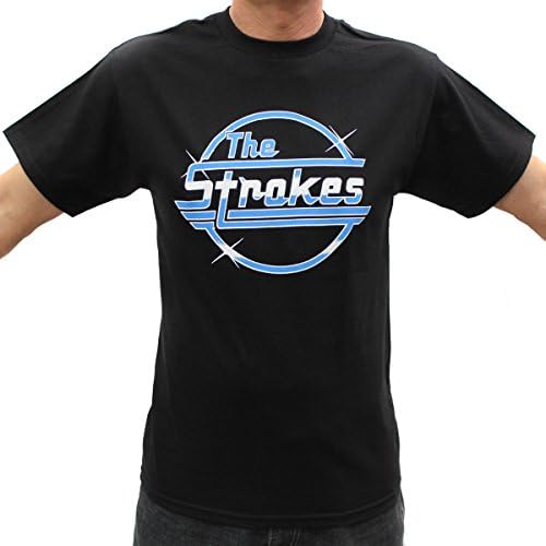 The Strokes Rock Band Graphic Cotton T-Shirt Tee For Mens