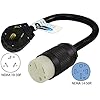 Conntek-30-Amp-NEMA-10-30P-Dryer-Plug-to-50-Amp-Electric-Vehicle-Adapter-Cord-for-Tesla