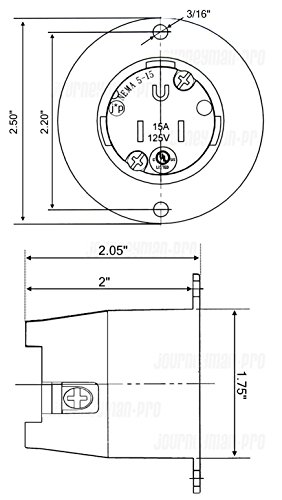 3 Journeyman+Pro+Integrated+Extension+Waterproof+5278GCP1