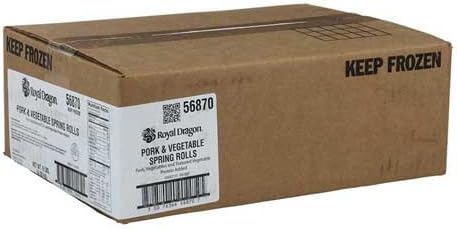 Royal Dragon Pork and Vegetable Spring Roll, 1 Ounce -- 144 per case.