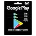 Google Play $45 Prepaid Gift Card - 3 x $15 (Physical Card)