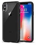 Spigen Ultra Hybrid Designed for Apple iPhone X Case (2017) - Matte Black (Renewed)