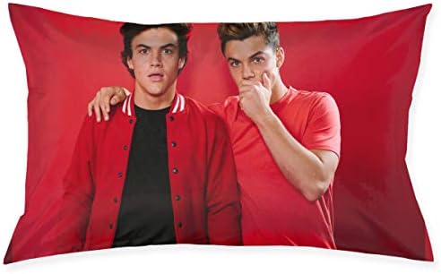 MeredithBush Dolan Twins Music Band Hold Pillow Covers Lovely Sofa Pillow Covers with Zippered Gift
