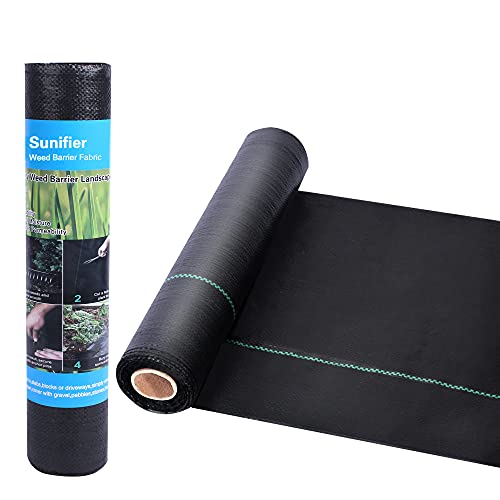 Weed Barrier Landscape Fabric Heavy Duty，Garden Fabric Weed Barrier