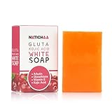 Glutathione & Kojic Acid Whitening Soap - Natural Skin Lightening - Deeply Nourish Your Skin & Reduce Roughness - Remove Dead Skin Cells & Acquire A Smooth Facial & Body Complexion