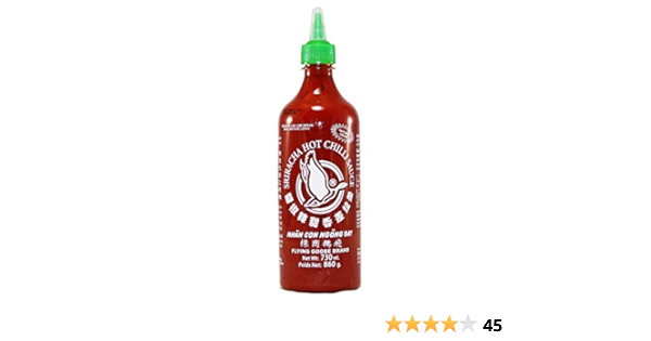 Flying Goose, Salsa de chile (Sriracha, picante) - 2 de 730 ml ...