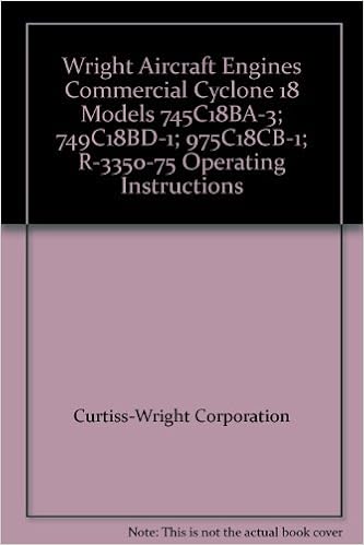 Wright Aircraft Engines Commercial Cyclone 18 Models 745c18ba 3 749c18bd 1 975c18cb 1 R 3350 75 Operating Instructions Curtiss Wright Corporation Amazon Com Books