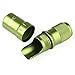 Green CNC Machined Aluminum EDC Survival Waterproof Pill/Match Case Box Container Lid
