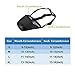 Dog Muzzle Mesh with Overhead Strap, No Lick Dog Mask Mouth Guard Muzzle for Dogs Prevent Biting Chewing (S)