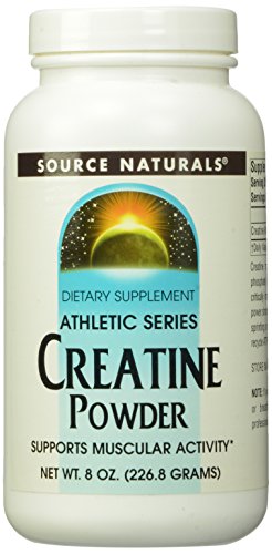 Source Naturals Creatine, Athletic Series Powder, Supports Muscular Activity, 8 Ounces