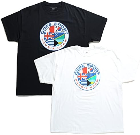 Amazon Co Jp Q0417 T171 ドープ Dope Tシャツ かっこいい おしゃれ 国旗 オーバルロゴ ビッグシルエット シンプル アメカジ 大きいサイズ 02 白 2xl 3l Xxl 服 ファッション小物