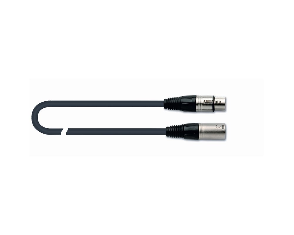 QuikLok MX775 – 3 Microphone Cable Strix XLR/F-XLR/M