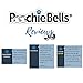 PoochieBells Handcrafted Dog Doorbell for Potty Training – Easy & Quick, Doggie-Safe USA-Made Dog Door Bell with Perfect Sound, Dog Trainer-Recommended for over 20 Years,PB-SOLIDBLACK