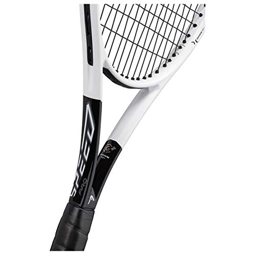 Head-Graphene-360-Speed-Pro-Encordado-No-310G-Raquetas-De-Tenis-Raquetas-De-Competicion-Blanco-Negro-3