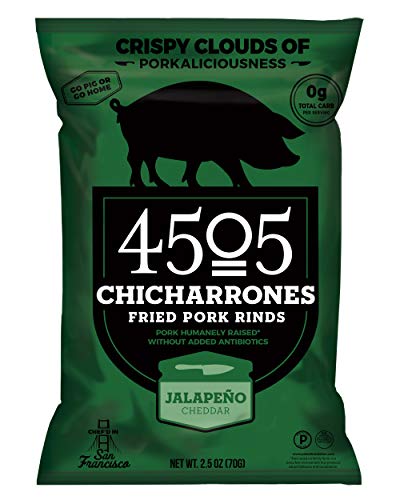 4505 Meats, Chicharrones Fried Pork Rinds, Jalapeno