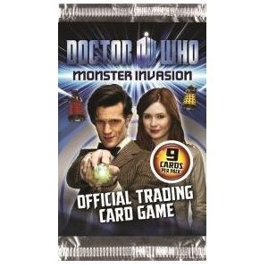 Doctor Who Monster Invasion Trading Card Game 1 Pack