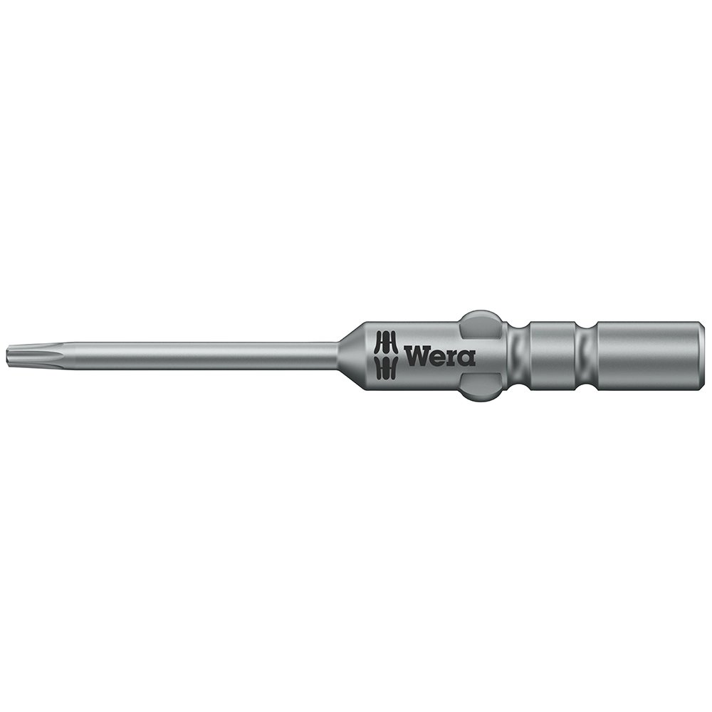 Wera 05135424001 9 x 60 mm 867/22 - TX Bit for TORX Socket Screws - Silver