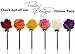 Trendzy Dezigns Flower Pens Set of 5 Rose Ballpoint Pen for the Office, Teacher, Birthday, Wedding favors