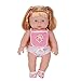 Huang Cheng Toys Doll Accessories 2 Bibs for 12-inch Doll Nursing Bottles Shoes Pacifiers Underwears Plate Spoon