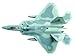 Lockheed Martin F-22 Raptor diecast 1:100 model (Amercom SL-40)