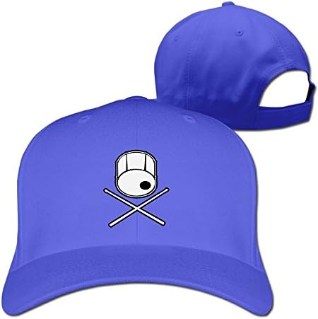 HHNYL Drum Skull Dad Hat Baseball Cap Peaked Trucker Hats for Men Women