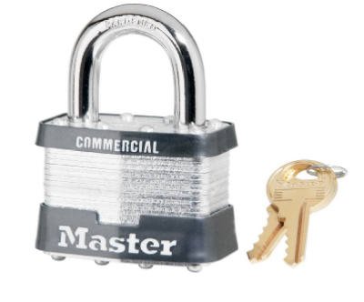 Master Lock5KA-A297 2" Keyed Alike Laminated Padlocks - Quantity 88