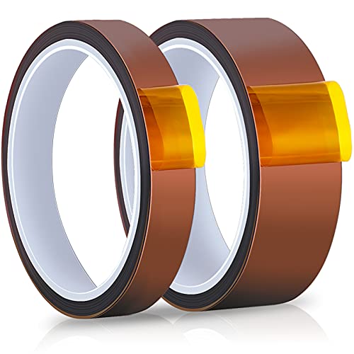 Outus 2 Rolls Heat Tapes High Temperature Tape Sublimation Tape Heat Transfer Tape Heat