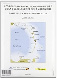 Les  fonds marins du plateau insulaire de la Guadeloupe et de la Martinique