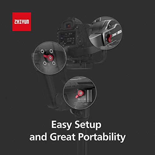 Zhiyun Crane 3 LAB 3-Aixs Gimbal Stabilizer for DSLR Mirrorless Cinema Cameras,Touch Control,Versatile Structure,Motionlapse,Image Transmission,All-Inclusive Control Panel,4.5kg Payload (Master Pack) - Thumbnail 4