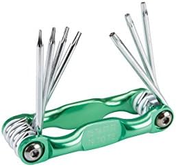7 Pc Torx Tamper Proof Star Key Set, T5-T15, S2 Alloy Steel
