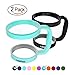 leeken handle for 30 oz Tumbler, Pack of 2 - Black / Turquoise blue