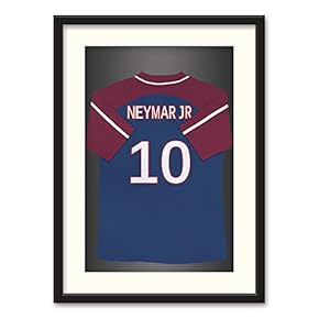 signwin Athletes Jersey Theme Wall Art Black Framed...