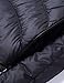 Puredown Women's Outdoor Ultra Light Packable Down Jacket, Black, M