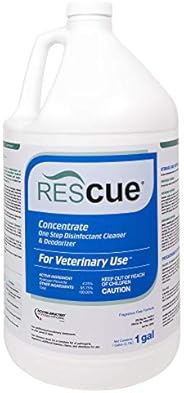 REScue One-Step Disinfectant Cleaner & Deodorizer, For Veterinary Use, Animal Shelters, Pet Foster Homes, 