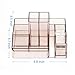 Comix Office Desk Organizer, 8 Components, Size 5.9x4.7x3.5in,Built-in Tape Dispenser,Perfect for Office/Home/School,Smoky Grey(B2250)