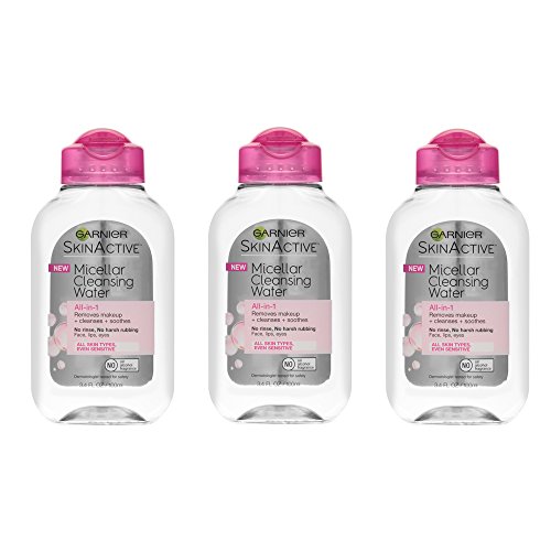 Garnier SkinActive Micellar Cleansing Water, For All Skin Types,  3 Count