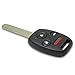 Keyless2Go Replacement for Keyless Entry Remote Car Key Vehicles That Use 4 Button OUCG8D-380H-A