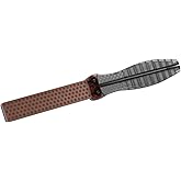 DMT FWFC DuoSharp Double-Sided Diamond Sharpening Stone for Knives and More, 8-Inch, Fine/Coarse, White